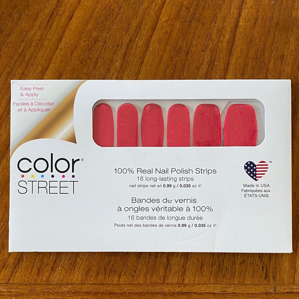 4/$25 Color Street Nail Strips “Let Freedom Bling”. NWT unopened